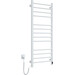 Электрический полотенцесушитель Navin Классик Квадро Sensor 12-116153-5012 (500x1200, белый глянцевый, левый, сенсорный, с таймером), Доступные размеры: 500 x 1200, Цвет производителя: белый глянец, Подключение полотенцесушителя: левое, фото 3