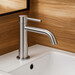 Змішувач для умивальника Devit Flow Brushed Nickel 550534N (брошований нікель), Колір виробника: брашований нікель, фото , изображение 3
