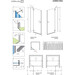 Душевые двери Radaway Garda DWJ Chrome 10710080-01-01R (80 см, стекло прозрачное, хром, правые), Доступные размеры: 80 R, Цвет производителя: прозрачное стекло, отделка хром, Расположение проема (входа): слева, фото 8