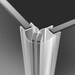 Душевые двери Radaway Torrenta DWJ Chrome 132000-01-01 (90 см, стекло прозрачное, петли хром, правые), Доступные размеры: 90 R, Цвет производителя: прозрачное стекло, отделка хром, Расположение проема (входа): слева, фото 7