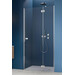 Душевые двери Radaway Garda DWJ Chrome 10710080-01-01R (80 см, стекло прозрачное, хром, правые), Доступные размеры: 80 R, Цвет производителя: прозрачное стекло, отделка хром, Расположение проема (входа): слева, фото 