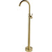 Смеситель для умывальника VBI Milano Brushed Gold VBI-050113BG (брашированное золото, напольный), Цвет производителя: брашированное золото (матовое), фото 