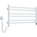 Електрична рушникосушарка Navin Авангард Sensor 12-128153-9050 (900x500, біла глянсова, ліва, сенсорна, з таймером), Доступні розміри: 900 x 500, Колір виробника: білий глянець, Підключення рушникосушарки: ліве, фото , изображение 4