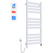 Електрична рушникосушарка Navin Largo Sensor Wi-Fi 12-844155-5012 (500x1200, біла, ліва, сенсорна, з таймером), Доступні розміри: 500 x 1200, Колір виробника: білий глянець, Підключення рушникосушарки: ліве, фото , изображение 3