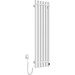 Електрична рушникосушарка Navin Levante Sensor 12-857153-3312 (330x1200, білий оксамит, ліва, сенсорна, з таймером), Доступні розміри: 330 x 1200, Колір виробника: білий глянець, Підключення рушникосушарки: ліве, фото , изображение 3