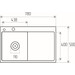 Кухонна мийка Valeso Handmade Decor L SP000049735 (78x50 см, нержавіюча сталь, 3.0/0.8 мм, ліва, з дозатором та сифоном), Доступні розміри: 78 x 50 L, Колір виробника: нержавіюча сталь, Тип поверхні: декор (рифленая), фото , изображение 6