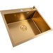 Кухонная мойка Valeso Handmade PVD Gold Decor SP000045974 (60x50 см, золото, 3.0/0.8 мм, c дозатором и сифоном), Доступные размеры: 60 x 50, Цвет производителя: золото, Тип поверхности: PVD декор, фото 