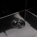 Кухонная мойка Valeso Handmade PVD Decor L SP000049737 (78x50 см, черная, 3.0/0.8 мм, левая, c дозатором и сифоном), Доступные размеры: 78 x 50 L, Цвет производителя: черный, Тип поверхности: PVD декор, фото 5