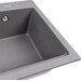 Мийка для кухні Valeso Nika 7545 (SP000046046, 75х45 см, сірий мусон), Колір виробника: сірий мусон, фото , изображение 3