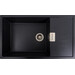 Мийка для кухні Valeso Diamond 8650 (SP000047325, 86х50 см, карбон), Колір виробника: карбон, фото 