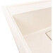 Мийка для кухні Valeso Sherlit 6050 (SP000049418, 60х50 см, біла з вкрапленням), Колір виробника: білий з вкрапленням, фото , изображение 4