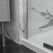 Душевая кабина Domospa by Ravak Elegance ESDPS-120/80 (RKUC500018, 120x80 см, стекло прозрачное, профиль хром), Доступные размеры: 120 x 80, Цвет производителя: прозрачное стекло, отделка хром, фото 5