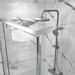 Душевая кабина Domospa by Ravak Elegance ESDPS-120/80 (RKUC500018, 120x80 см, стекло прозрачное, профиль хром), Доступные размеры: 120 x 80, Цвет производителя: прозрачное стекло, отделка хром, фото 7