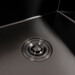 Кухонная мойка Valeso Handmade PVD SP000045065 (60x50 см, черная матовая, 3.0/0.8 мм, c дозатором и сифоном), Доступные размеры: 60 x 50, Цвет производителя: черный матовый, Тип поверхности: PVD, фото 4