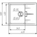 Мийка для кухні Valeso Zirkone 6250 (SP000047103, 62х50 см, карамель), Колір виробника: карамель, фото , изображение 5