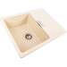 Мойка для кухни Valeso Zirkone 6250 (SP000047036, 62х50 см, песок), Цвет производителя: песок, фото 2