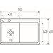 Кухонная мойка Valeso Handmade L SP000044287 (78x50 см, нержавейка, 3.0/0.8 мм, левая, c дозатором и сифоном), Доступные размеры: 78 x 50 L, Цвет производителя: нержавейка, Тип поверхности: brash (брашированная, матовая), фото 7