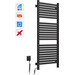 Електрична рушникосушарка Navin Авангард X Sensor Wi-Fi 12-272155-4812 (480x1200, чорний муар, ліва, сенсорна, з таймером), Доступні розміри: 480 x 1200, Колір виробника: чорний муар, Підключення рушникосушарки: ліве, фото , изображение 3