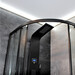 Душевая кабина Dusel EF-182B Black Matt 518291 (90x90 см, стекло прозрачное, профиль черный матовый), фото 4