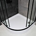 Душевая кабина Dusel EF-182B Black Matt 518291 (90x90 см, стекло прозрачное, профиль черный матовый), фото 5