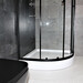 Душевая кабина Dusel EF-182B Black Matt 518291 (90x90 см, стекло прозрачное, профиль черный матовый), фото 9