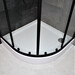 Душевая кабина Dusel EF-182B Black Matt 518291 (90x90 см, стекло прозрачное, профиль черный матовый), фото 10