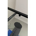 Душова кабіна Dusel А-513HB Black Matt 551320 (100x100 см, скло прозоре, профіль чорний матовий), Доступні розміри: 100 x 100, Колір виробника: прозоре скло, обробка чорна матова, фото , изображение 6