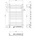 Електрична рушникосушарка Navin Авангард Sensor 12-928053-4880 (480x800, антрацит, права, сенсорна, з таймером), Доступні розміри: 480 x 800, Колір виробника: антрацит, Підключення рушникосушарки: праве, фото , изображение 7