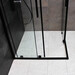 Душевая кабина Dusel DSL194B Black Matt 519411 (100x100 см, стекло прозрачное, профиль черный матовый), Доступные размеры: 100 x 100, Цвет производителя: прозрачное стекло, отделка черная матовая, фото 3