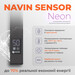 Електрична рушникосушарка Navin Авангард Sensor 12-928153-4880 (480x800, антрацит, ліва, сенсорна, з таймером), Доступні розміри: 480 x 800, Колір виробника: антрацит, Підключення рушникосушарки: ліве, фото , изображение 5