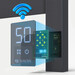 Електрична рушникосушарка Navin Авангард X Sensor Wi-Fi 12-272155-4812 (480x1200, чорний муар, ліва, сенсорна, з таймером), Доступні розміри: 480 x 1200, Колір виробника: чорний муар, Підключення рушникосушарки: ліве, фото , изображение 5