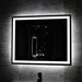 Зеркало для ванной комнаты Dusel DE-M0061S1 Silver 600626 (100x75 см, серебро, с LED-подсветкой и антизапотеванием), Доступные размеры: 100 x 75, Цвет производителя: серебро, фото 3