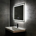 Зеркало для ванной комнаты Dusel DE-M0061S1 Silver 600616 (120x75 см, серебро, с LED-подсветкой и антизапотеванием), Доступные размеры: 120 x 75, Цвет производителя: серебро, фото 3