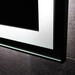 Зеркало для ванной комнаты Dusel DE-M0061S1 Black 600620 (100х75 см, черное с LED-подсветкой, подогревом, bluetooth, часами и температурой), Доступные размеры: 100 x 75, Цвет производителя: черный, фото 5
