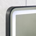 Зеркало для ванной комнаты Dusel DE-M0065D Black 606503 (90x70 см, черное, с LED-подсветкой и антизапотеванием), Доступные размеры: 90 x 70, Цвет производителя: черный, фото 4
