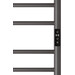 Електрична рушникосушарка Kroner KRP Hitze-Stets GRP8753-10T (530x870, графіт, правий, сенсорний, з таймером), Колір виробника: графіт, Підключення рушникосушарки: праве, фото , изображение 3