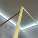 Душевая стенка Dusel Walk-In WL172G Gold 172103 (100 см, стекло прозрачное, профиль золото), Доступные размеры: 100, Цвет производителя: прозрачное стекло, отделка золото, фото 2