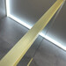 Душевая стенка Dusel Walk-In WL172G Gold 172103 (100 см, стекло прозрачное, профиль золото), Доступные размеры: 100, Цвет производителя: прозрачное стекло, отделка золото, фото 5