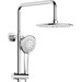 Душева система Dusel Lacio Chrome 231155000 (хром, з виливом), Колір виробника: хром, фото , изображение 5
