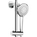 Душева система Dusel Lacio Chrome 231155000 (хром, з виливом), Колір виробника: хром, фото , изображение 4