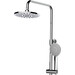 Душева система Dusel Milton Chrome 231440000 (хром, з виливом), Колір виробника: хром, фото , изображение 3