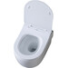 Безободковый подвесной унитаз Dusel Vortex DWHT10201230R (812301, воронкообразный, с сиденьем), фото 4