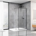 Душевая стенка Dusel Walk-In WL171В1 Black Matt 171093 (90 см, стекло прозрачное, профиль черный матовый), Доступные размеры: 90, Цвет производителя: прозрачное стекло, отделка черная матовая, фото 