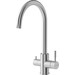 Змішувач для кухні Imprese Argo-S Stainless Steel f03409016FS (нержавійка, з підключенням питної води), фото , изображение 3