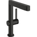 Змішувач для умивальника Hansgrohe Finoris Brushed Black Chrome 76063340 (брашований чорний хром, з донним клапаном, з висувною лійкою), Колір виробника: брашований чорний хром, фото 