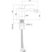 Смеситель для биде Imprese Aria Black Matt f03107510AA (черный матовый), Цвет производителя: черный матовый, фото 2
