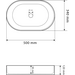 Раковина VBI Verona 50 Marble White Glossy VBI-011330 (50x34 см, белый мрамор глянцевый), Доступные размеры: 50 x 34, Цвет производителя: белый мрамор глянцевый, фото 6