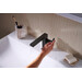 Змішувач для умивальника Hansgrohe Tecturis E CoolStart EcoSmart+ Black Matt 73021670 (чорний матовий), Колір виробника: чорний матовий, фото , изображение 5