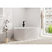 Змішувач для ванни Hansgrohe Tecturis E Black Matt 73445670 (чорний матовий, підлоговий), Колір виробника: чорний матовий, фото , изображение 2