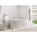 Змішувач для ванни Hansgrohe Tecturis E White Matt 73445700 (білий матовий, підлоговий), Колір виробника: білий матовий, фото , изображение 2